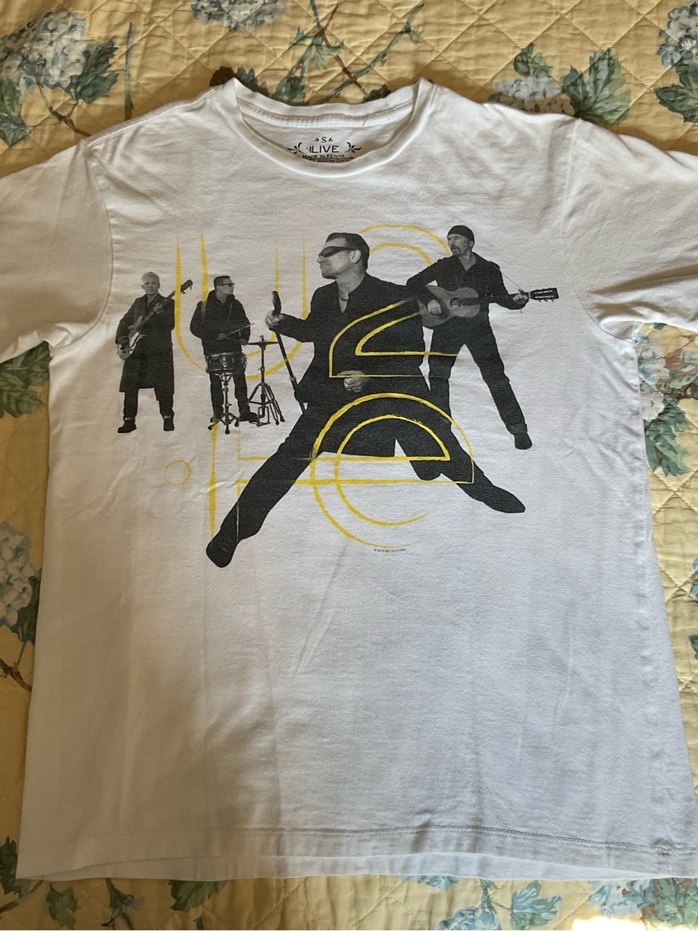 U2 innocence and experience tour tee